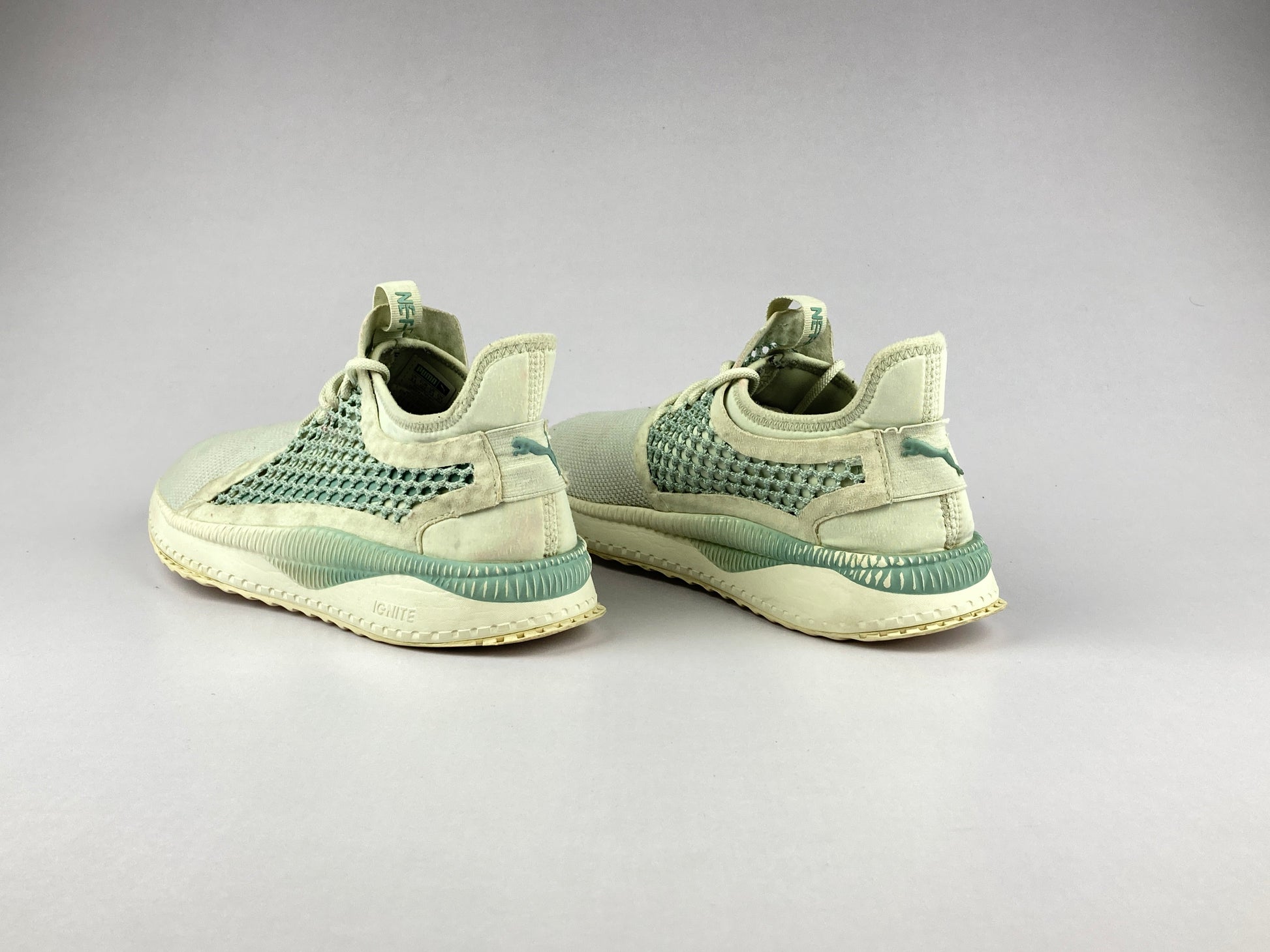 Puma Tsugi Netfit 'Blue Flower-Aquifer/Whisper White'-Running-Athletic Corner