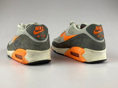 Nike Air Max 90 Essential Wmns 'Wolf Grey/Orange/Grey-Summit White' 616730-018-Running-Athletic Corner