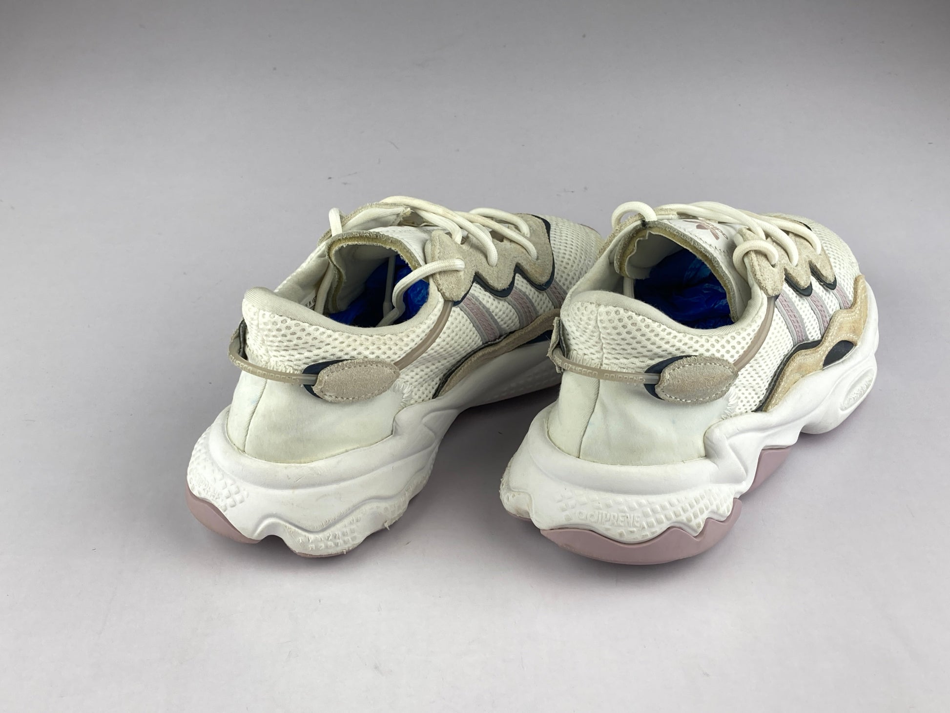 adidas OZWEEGO 'Soft Vision / Off White'-Sneakers-Athletic Corner
