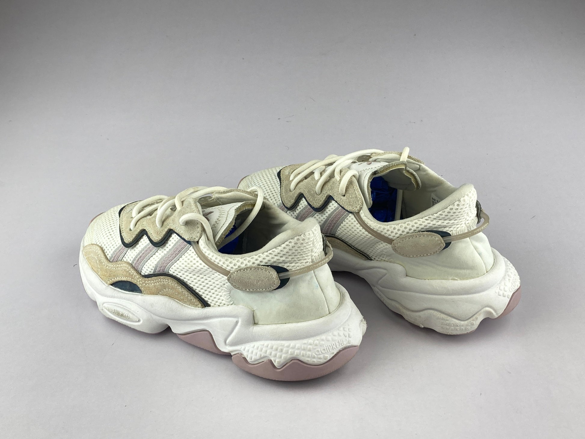 adidas OZWEEGO 'Soft Vision / Off White'-Sneakers-Athletic Corner