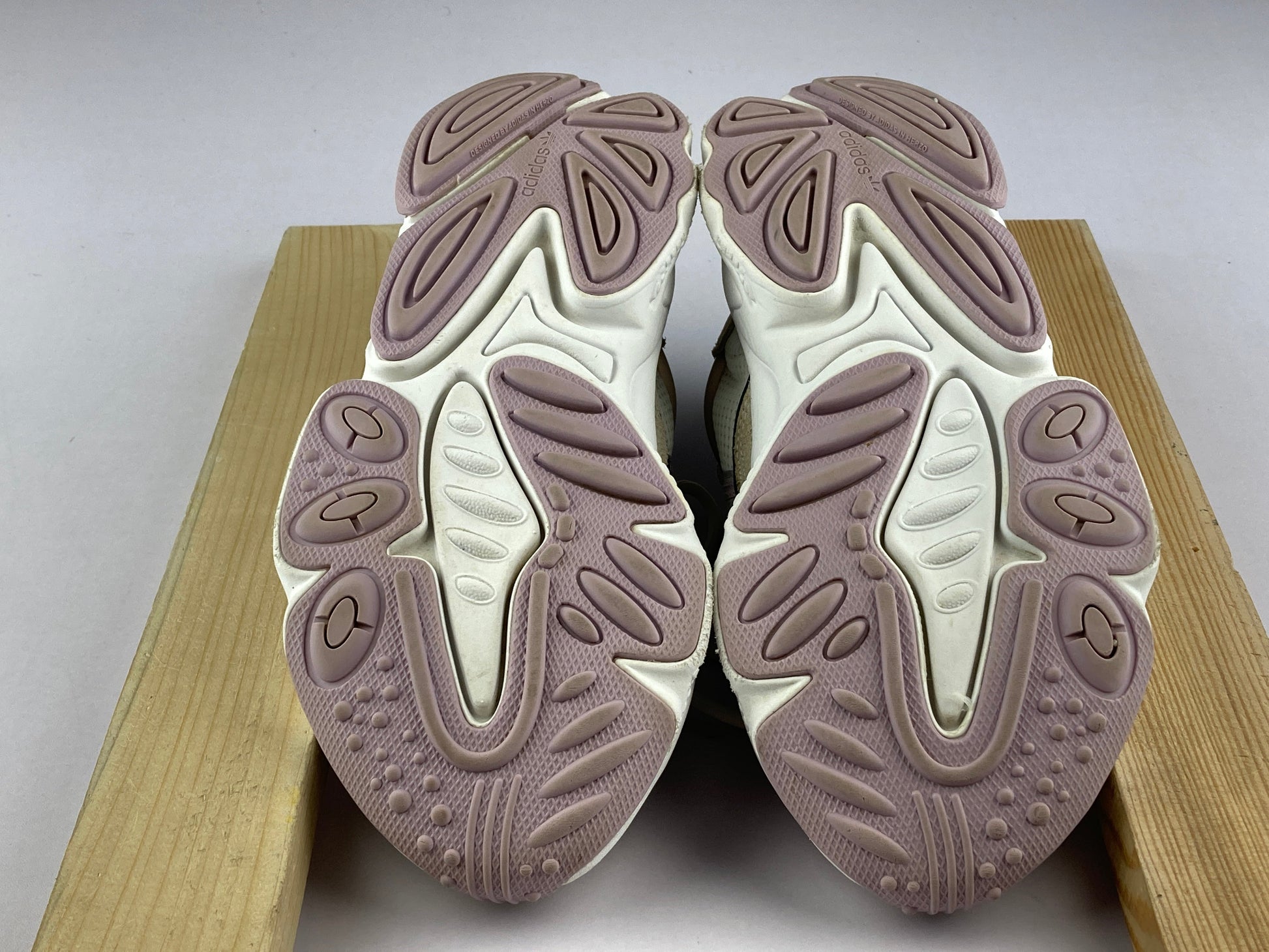 adidas OZWEEGO 'Soft Vision / Off White'-Sneakers-Athletic Corner