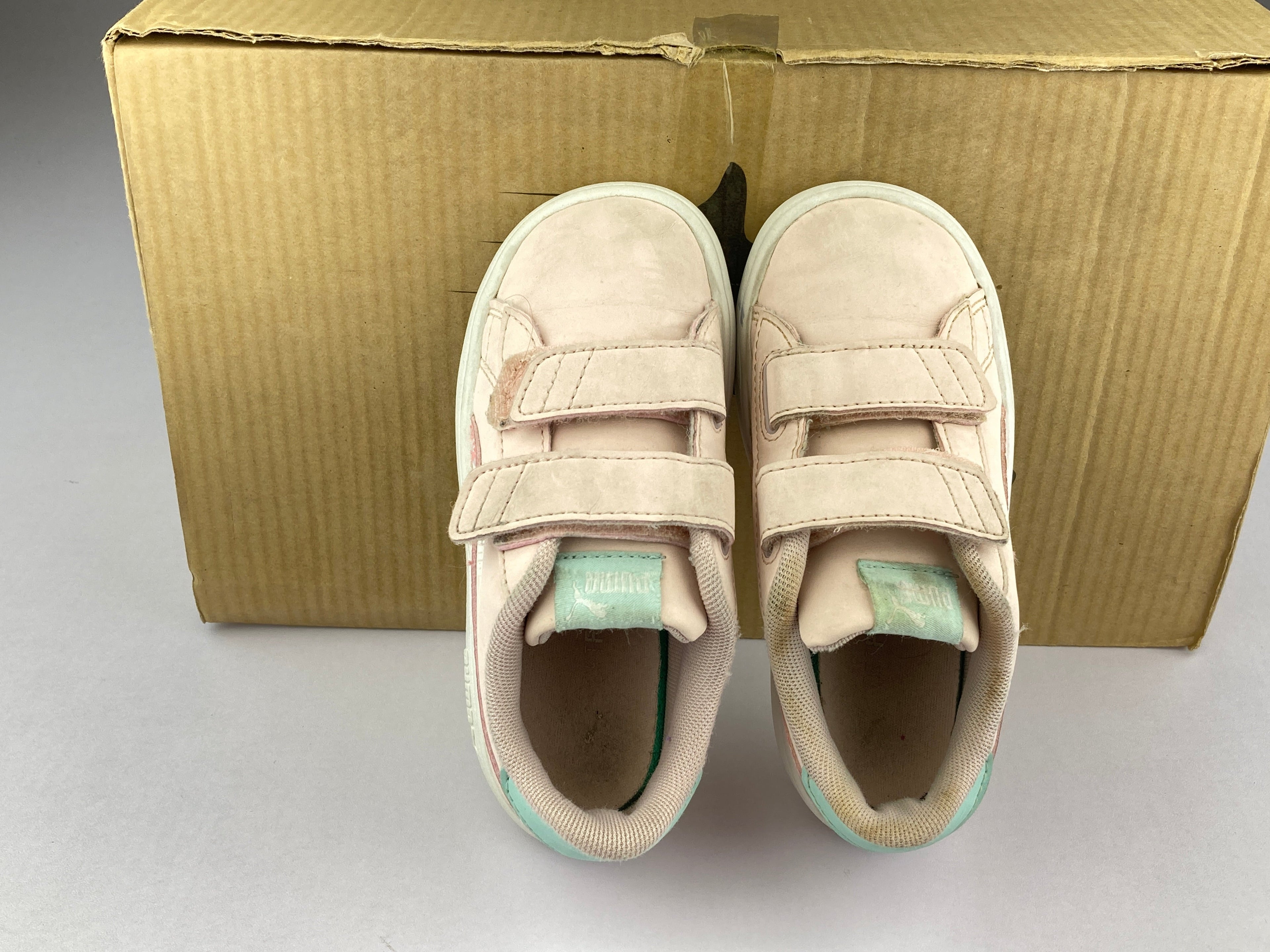 Puma Kids Smash V2 Roar V ' Pink White' 380909-02-Sneakers-Athletic Corner
