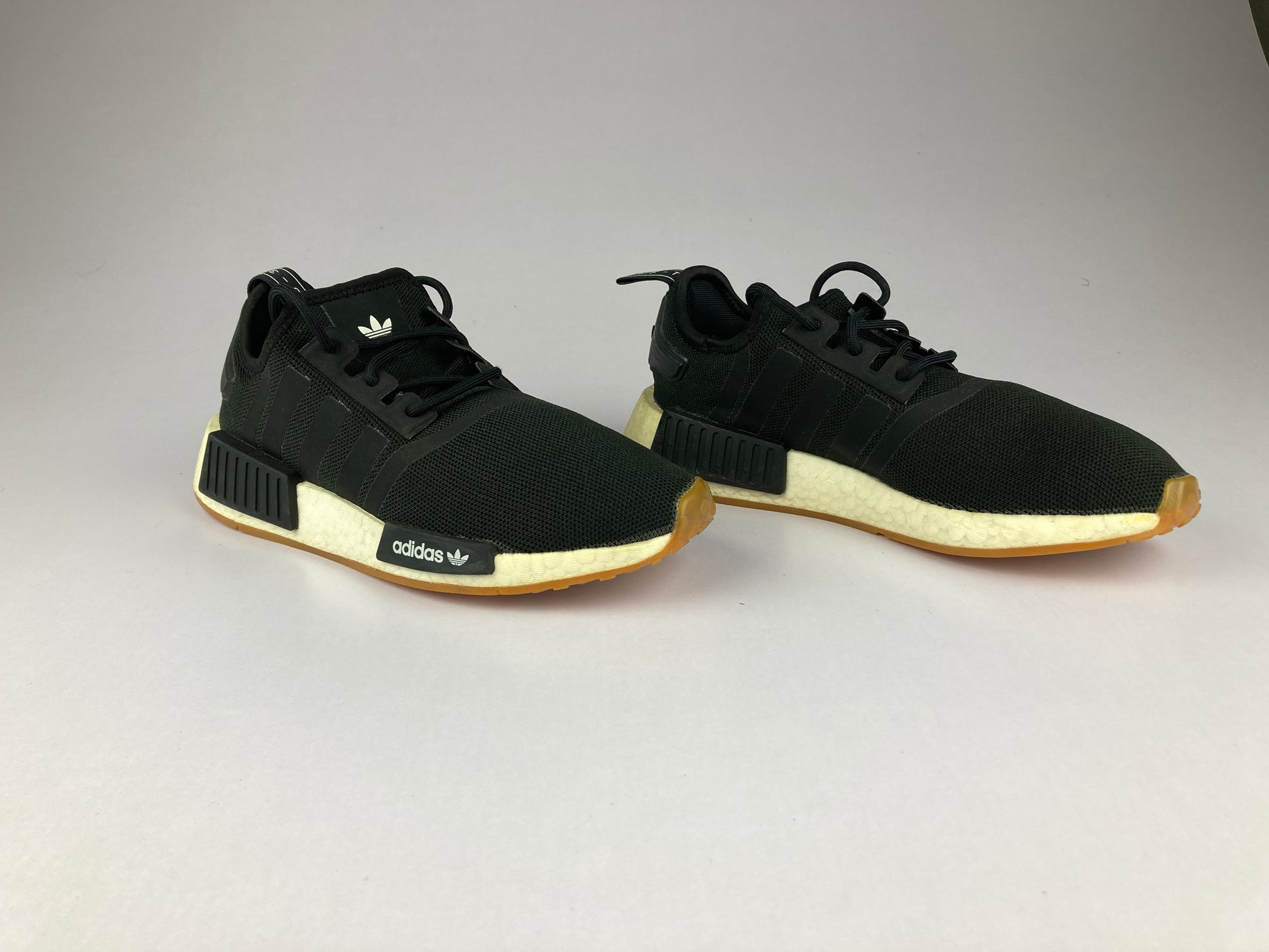adidas NMD R1 Primeblue 'Core Black/Gum' gz9257-Sneakers-Athletic Corner