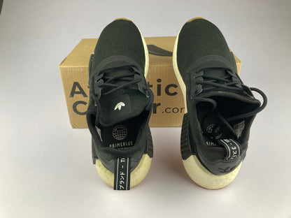 adidas NMD R1 Primeblue 'Core Black/Gum' gz9257-Sneakers-Athletic Corner