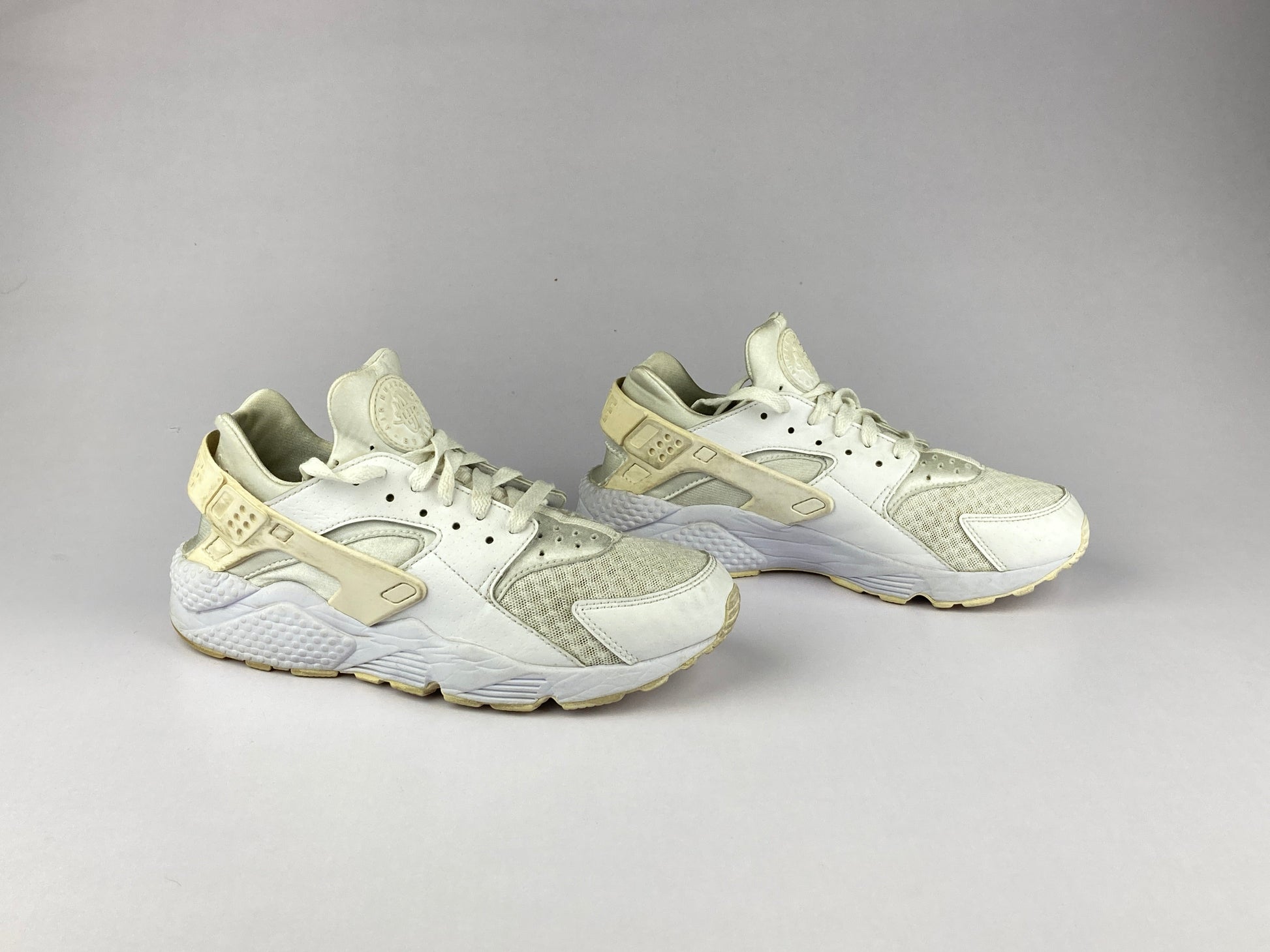 Nike Air Huarache 'All White' 318429-111-Running-Athletic Corner