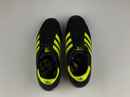 adidas SL 72 'Core Black / Acid Yellow'-Casual-Athletic Corner