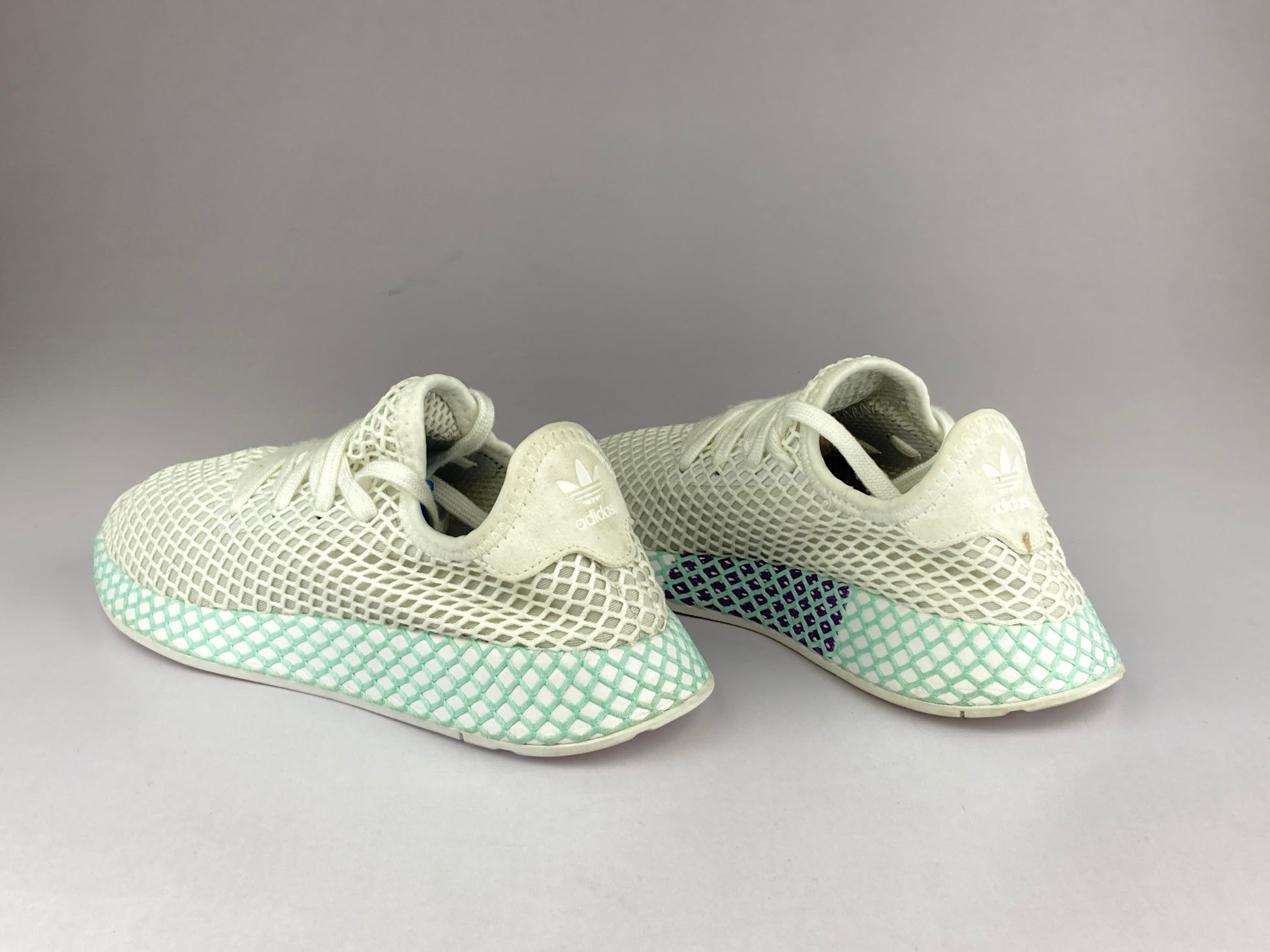 adidas Wmns Deerupt Runner 'White Clear Mint' cg6089-Sneakers-Athletic Corner
