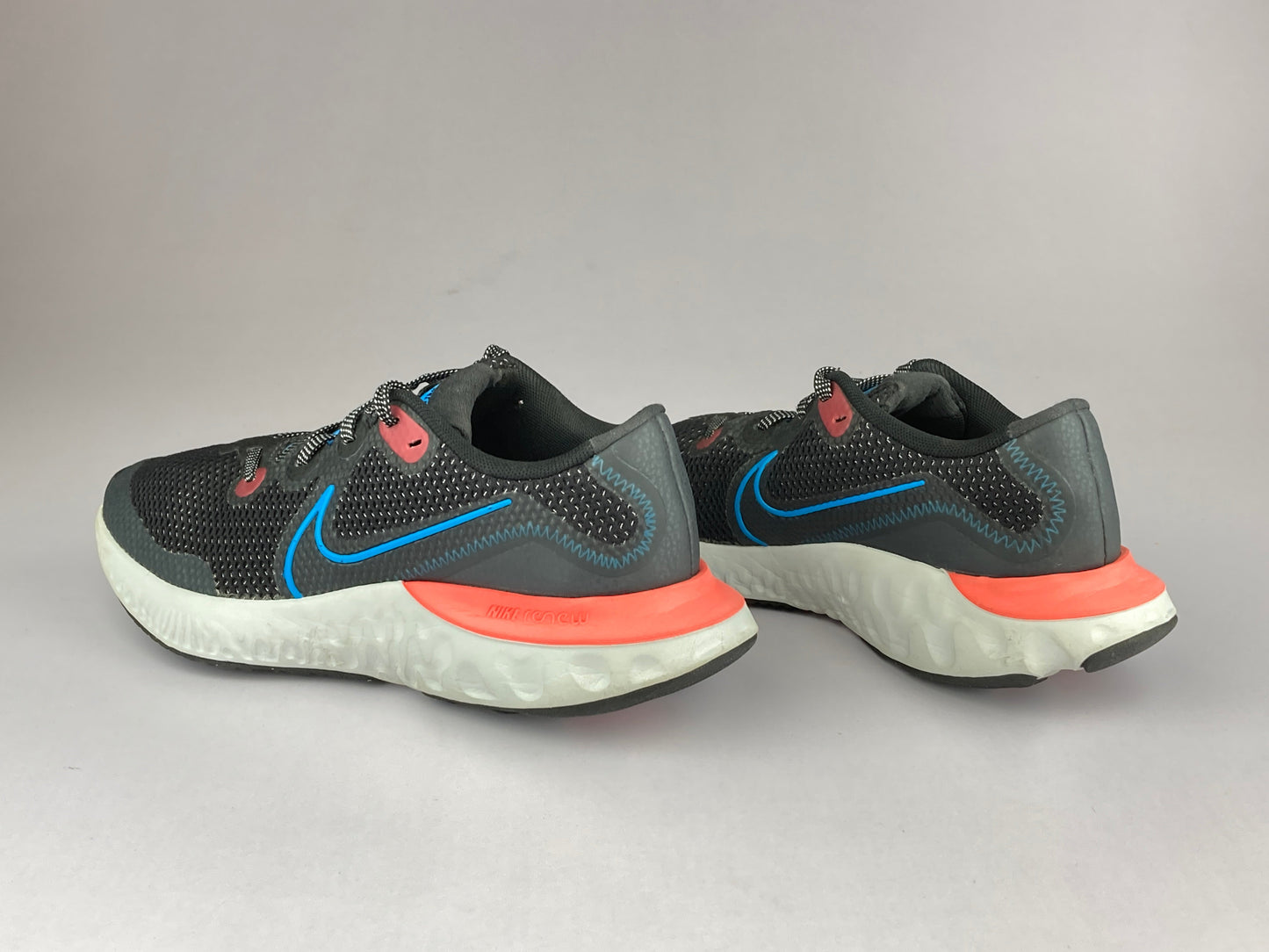 Nike Renew Run 'Black/Crimson/Laser Blue' ct1430-090-Running-Athletic Corner