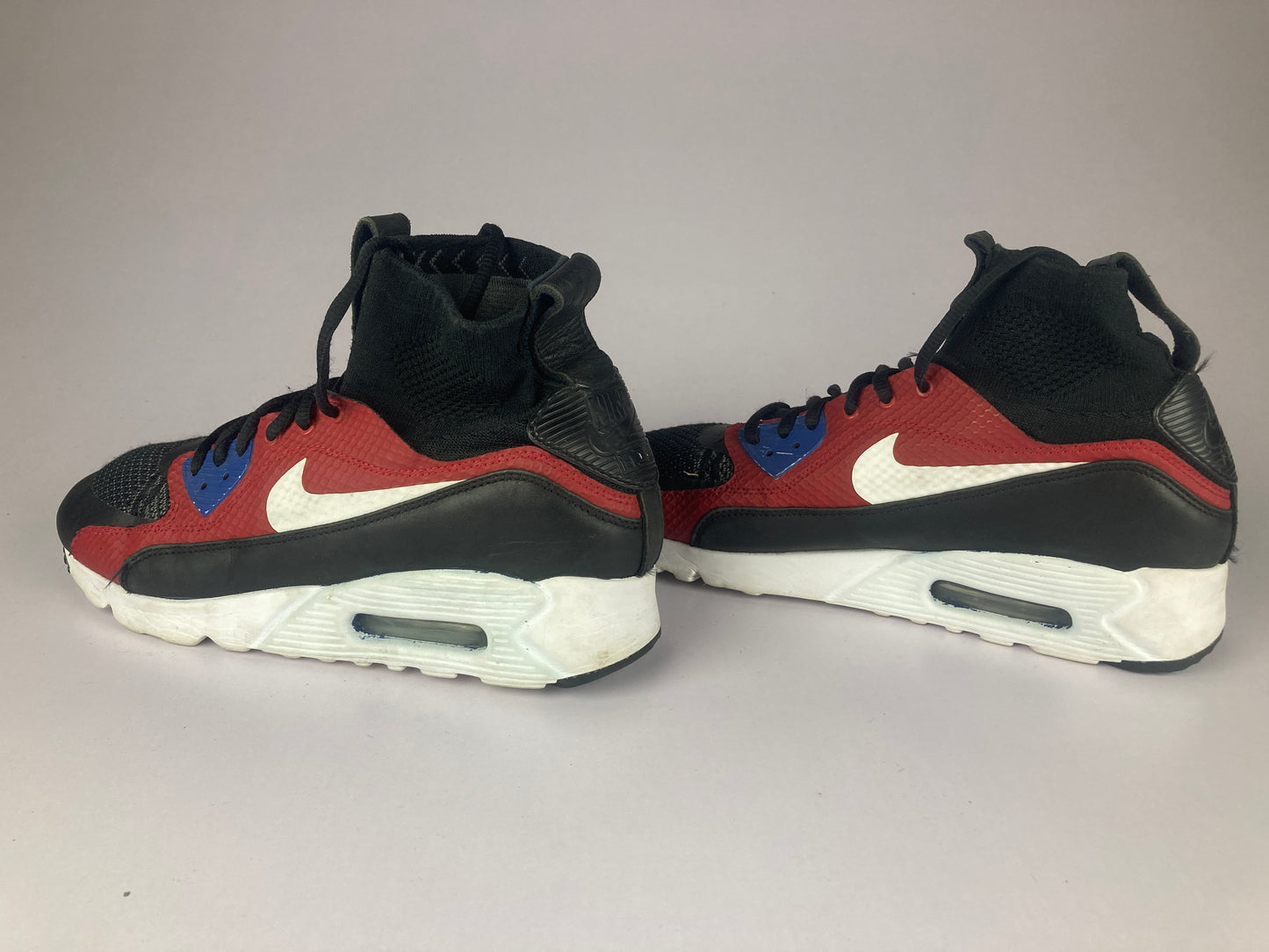 Nike Air Max 90 Ultra Superfly Tinker Hatfield 'University Red/Black/White' 850613-001-Sneakers-Athletic Corner