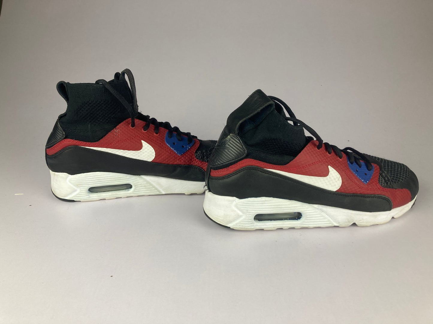Nike Air Max 90 Ultra Superfly Tinker Hatfield 'University Red/Black/White' 850613-001-Sneakers-Athletic Corner