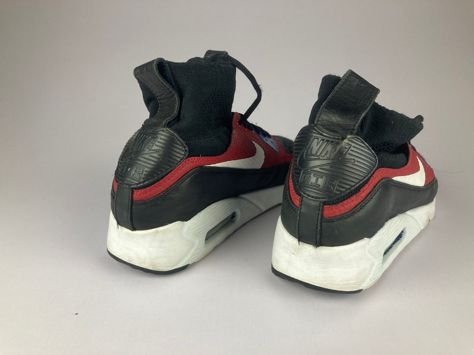 Nike Air Max 90 Ultra Superfly Tinker Hatfield 'University Red/Black/White' 850613-001-Sneakers-Athletic Corner