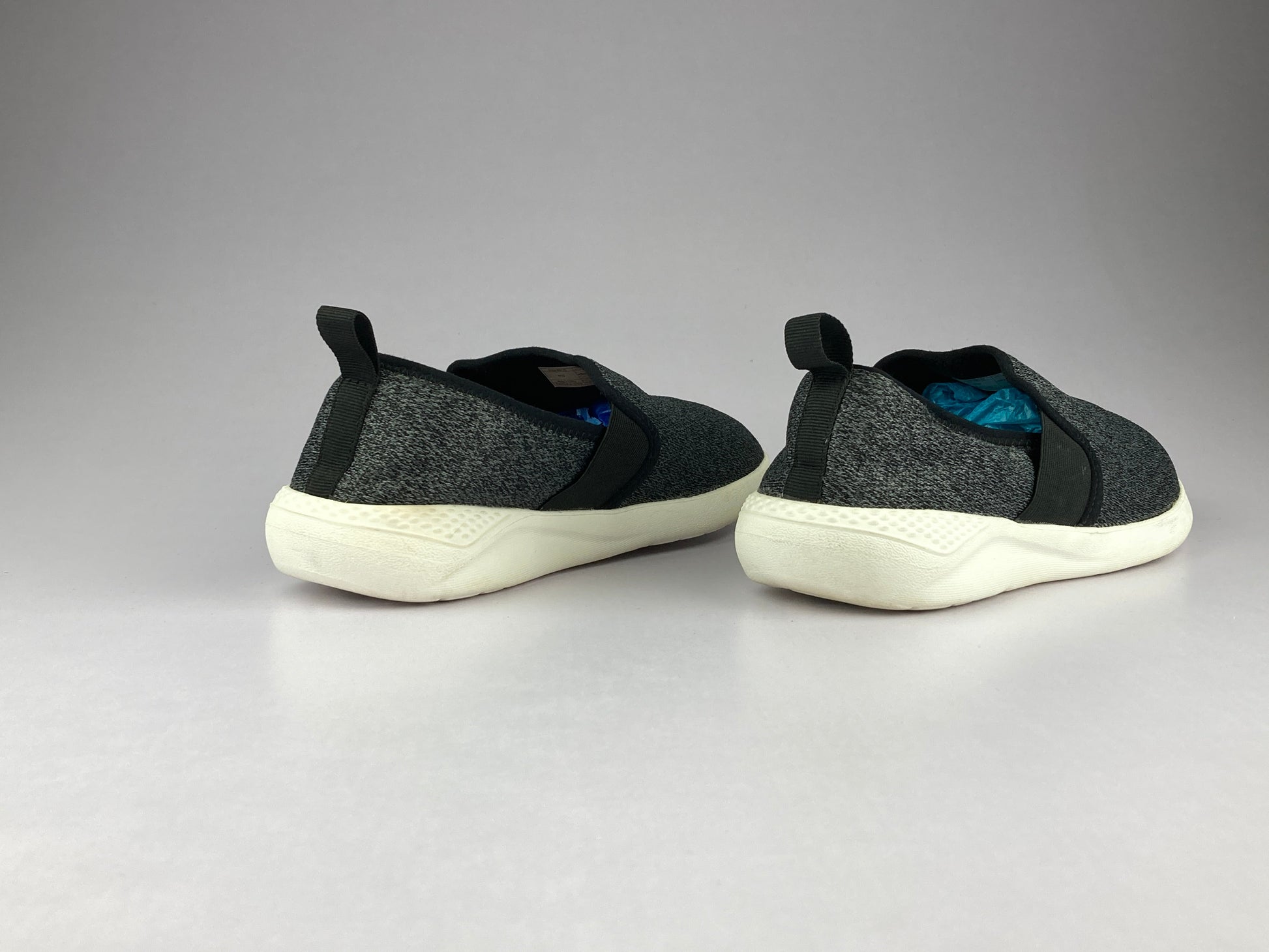 Crocs LiteRide Mesh Slip-On 'Grey/White' 205170-Sneakers-Athletic Corner