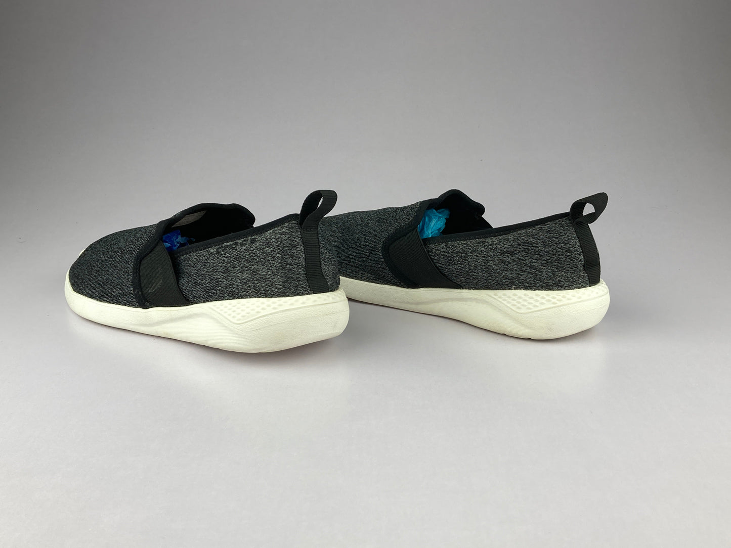 Crocs LiteRide Mesh Slip-On 'Grey/White' 205170-Sneakers-Athletic Corner
