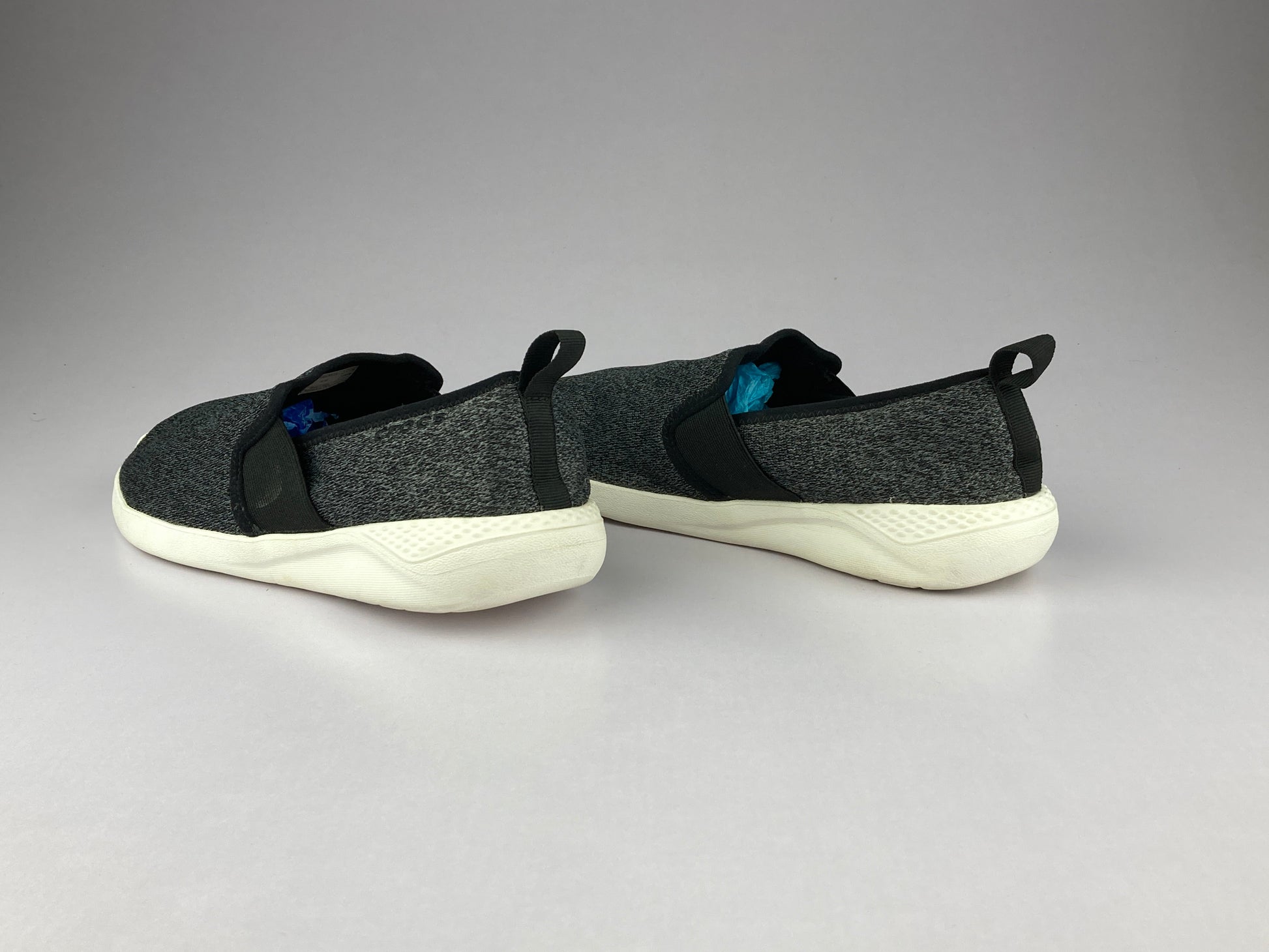 Crocs LiteRide Mesh Slip-On 'Grey/White' 205170-Sneakers-Athletic Corner