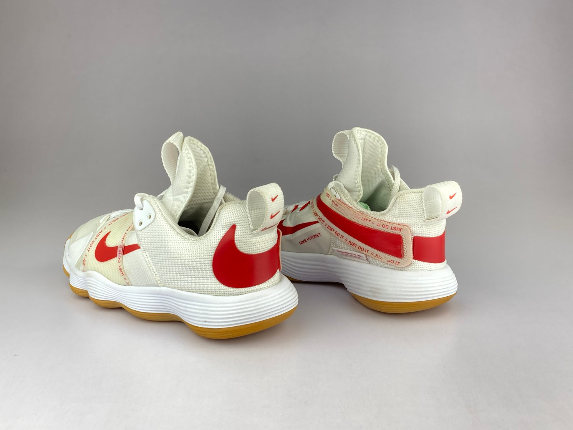 Nike Wmns React Hyperset 'White/Gum Light Brown/University Red' CI2956-160-Basketball-Athletic Corner
