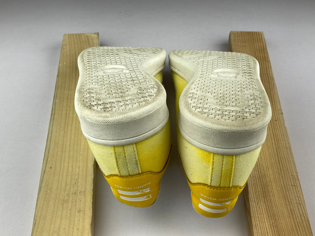 adidas X Pharrell Williams Hu Holi Stan Smith 'Yellow/White' AC7042-Sneakers-Athletic Corner
