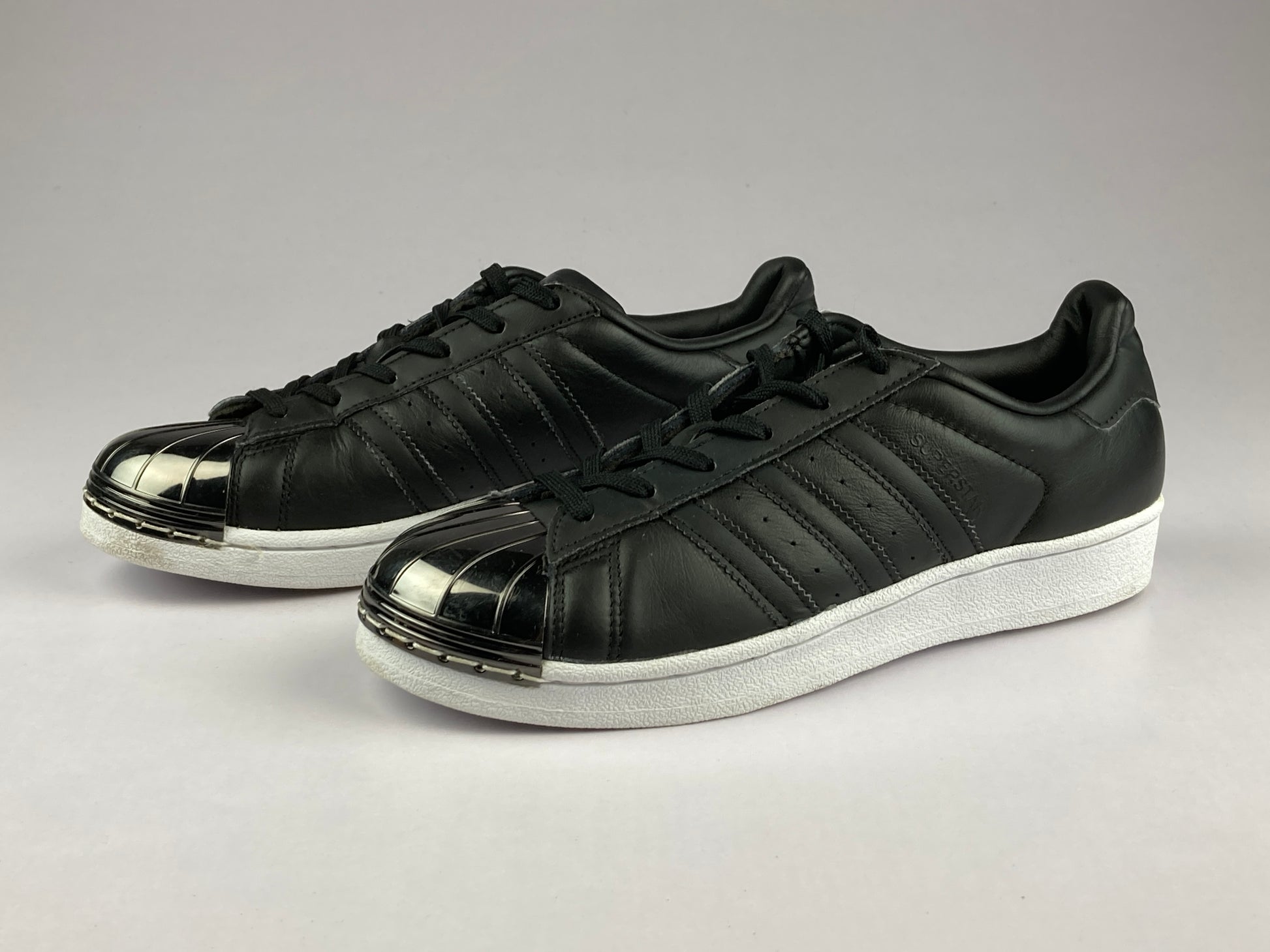 adidas Wmns Superstar 'Black White'-Sneakers-Athletic Corner