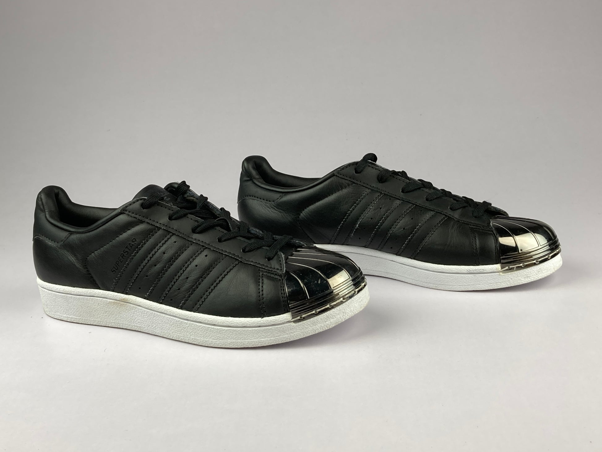 adidas Wmns Superstar 'Black White'-Sneakers-Athletic Corner