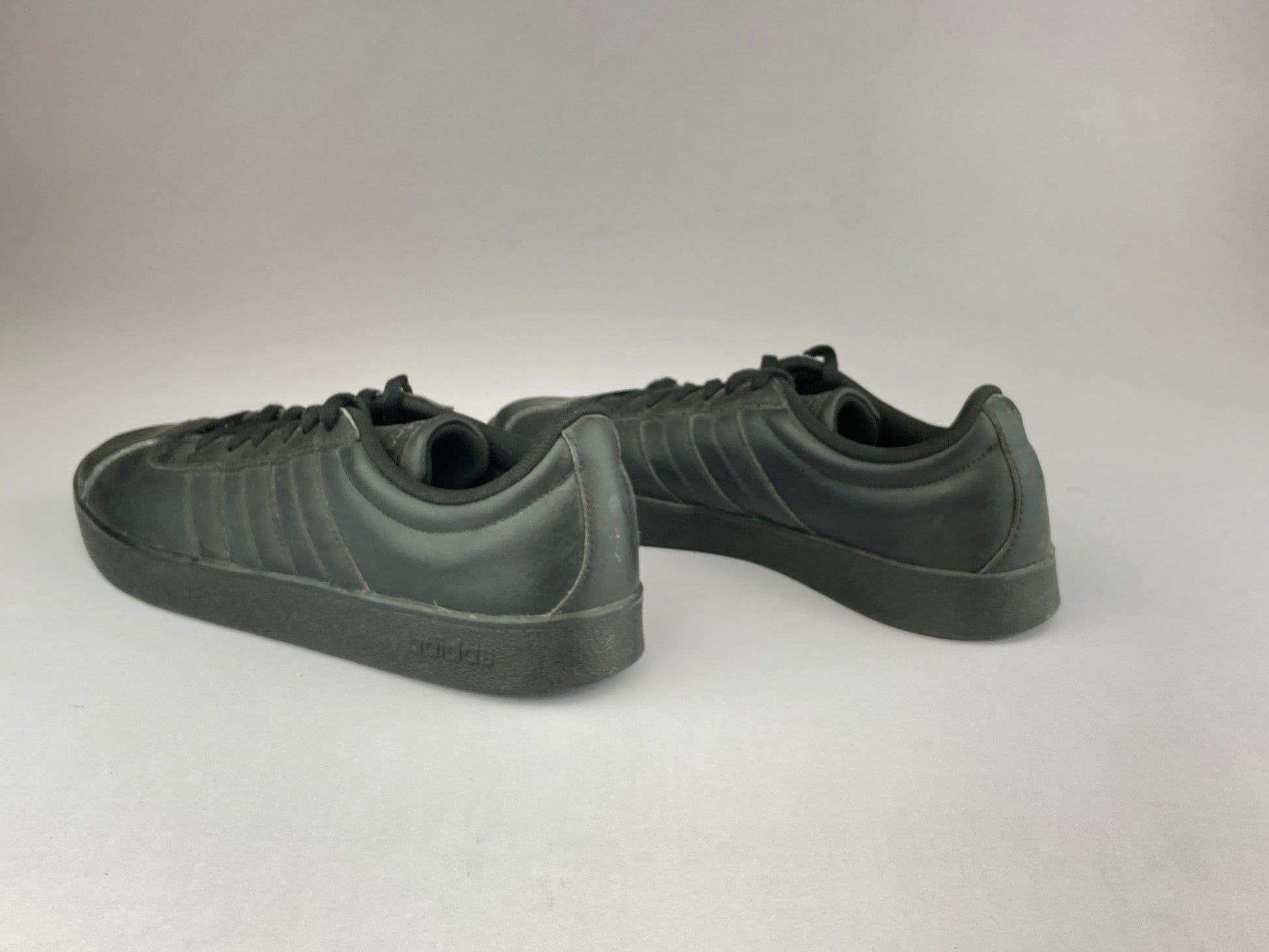 adidas VL Court 2.0 'Core Black/Cloud White/Grey Six' fw3774-Sneakers-Athletic Corner