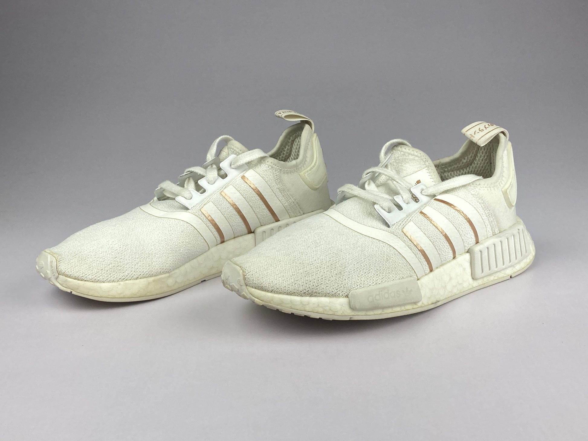 adidas Wmns NMD R1 'Cloud White/Rose Gold Metallic/Crystal White' fw6434