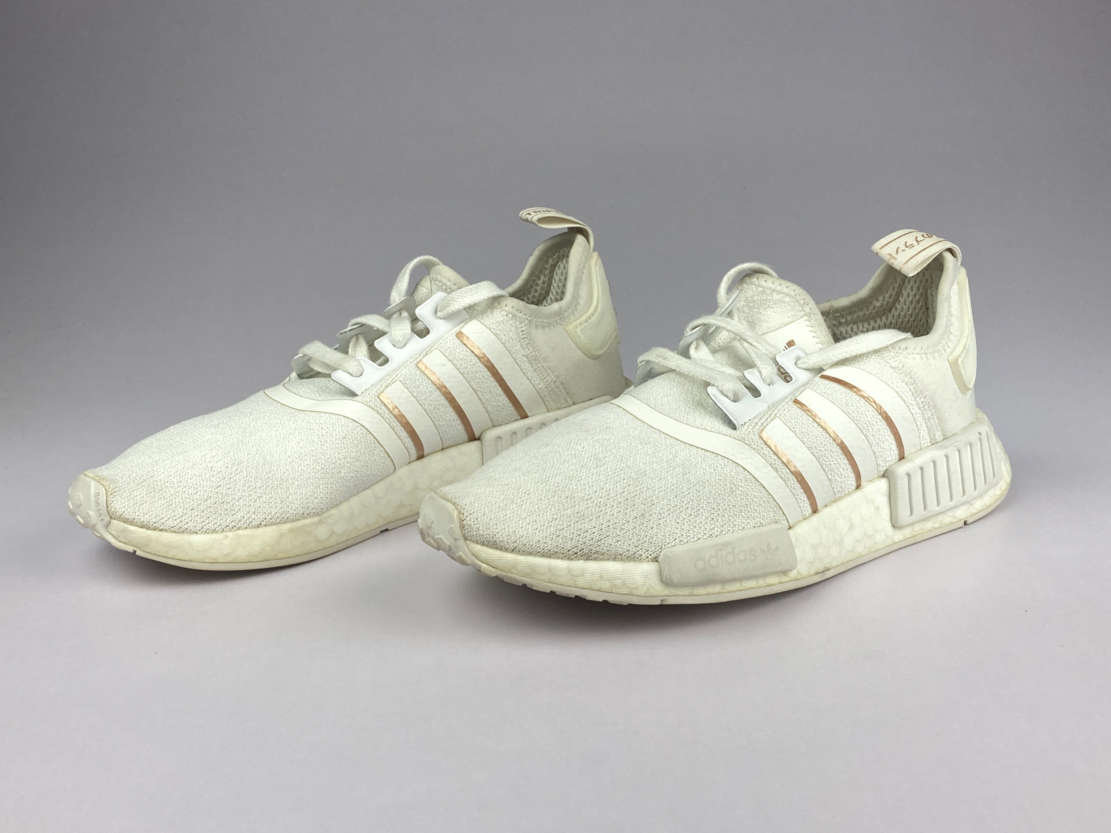 adidas Wmns NMD R1 'Cloud White/Rose Gold Metallic/Crystal White' fw6434