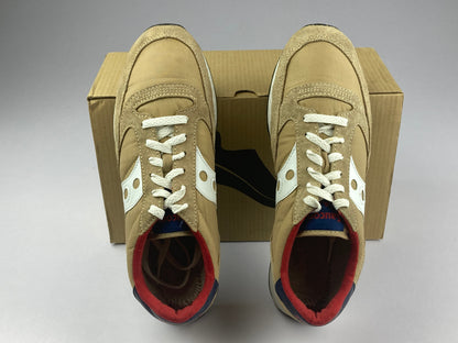 Saucony Jazz 'Beige/Red/Blue' S2044-518-Sneakers-Athletic Corner