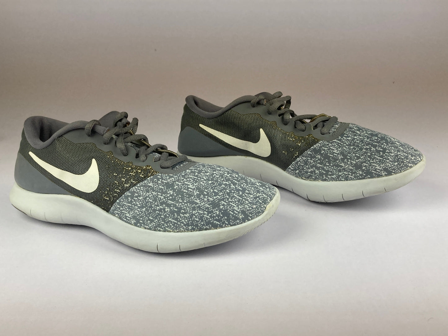 Nike Flex Contact 'Grey White' 908983-011-Running-Athletic Corner