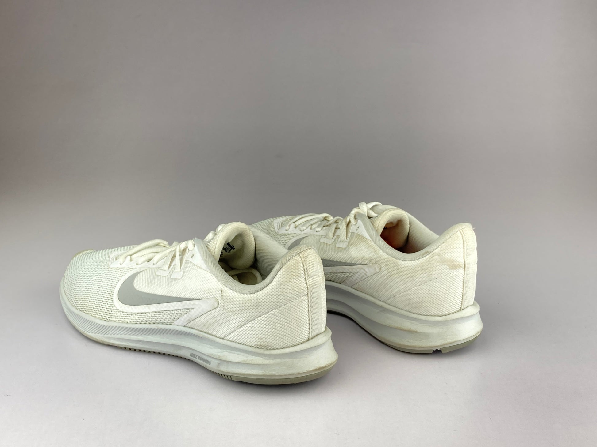Nike Wmns Downshifter 9 Low Tops Knitted White AQ7486-100-Running-Athletic Corner