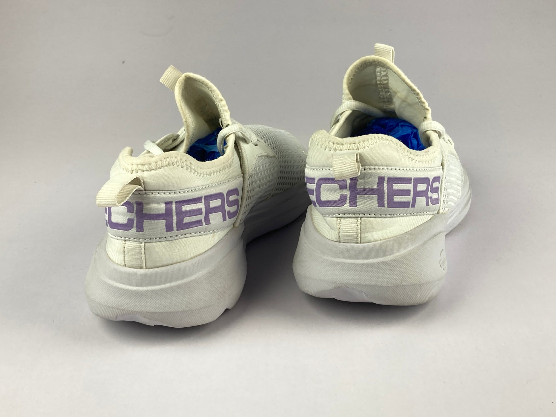 Skechers Go Run Fast Wmns - Quick Step 'White/Lavender' sn 128010-Running-Athletic Corner