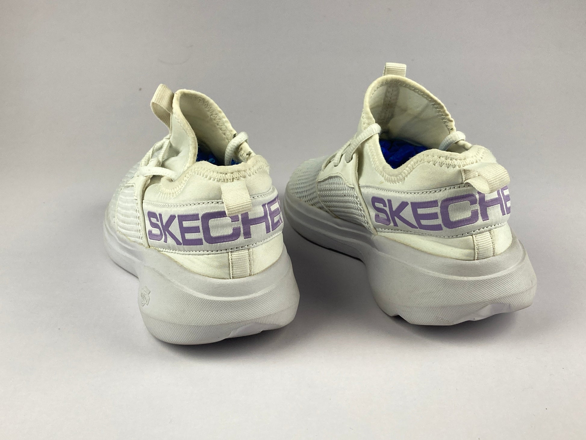 Skechers Go Run Fast Wmns - Quick Step 'White/Lavender' sn 128010-Running-Athletic Corner
