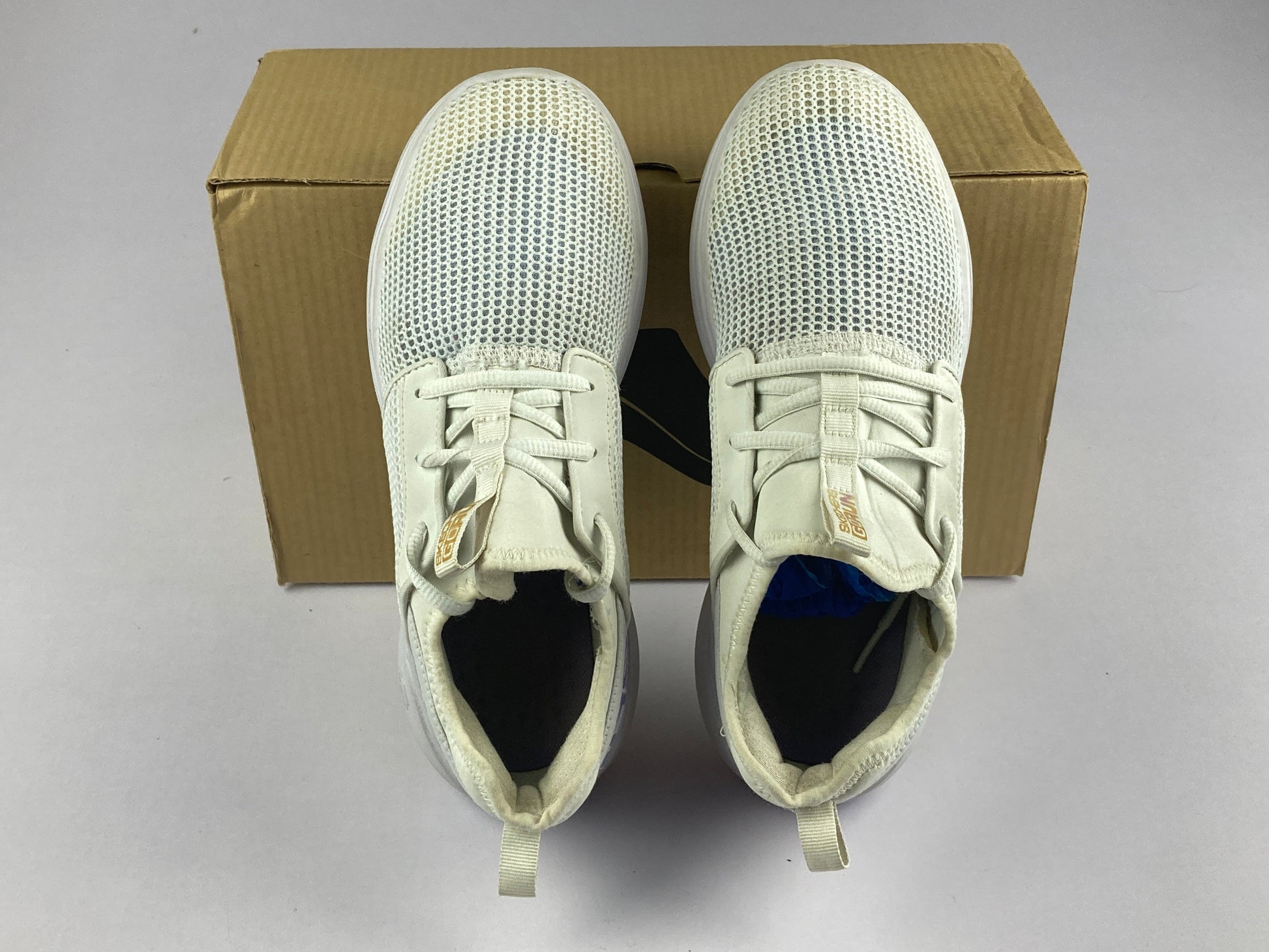 Skechers Go Run Fast Wmns - Quick Step 'White/Lavender' sn 128010-Running-Athletic Corner