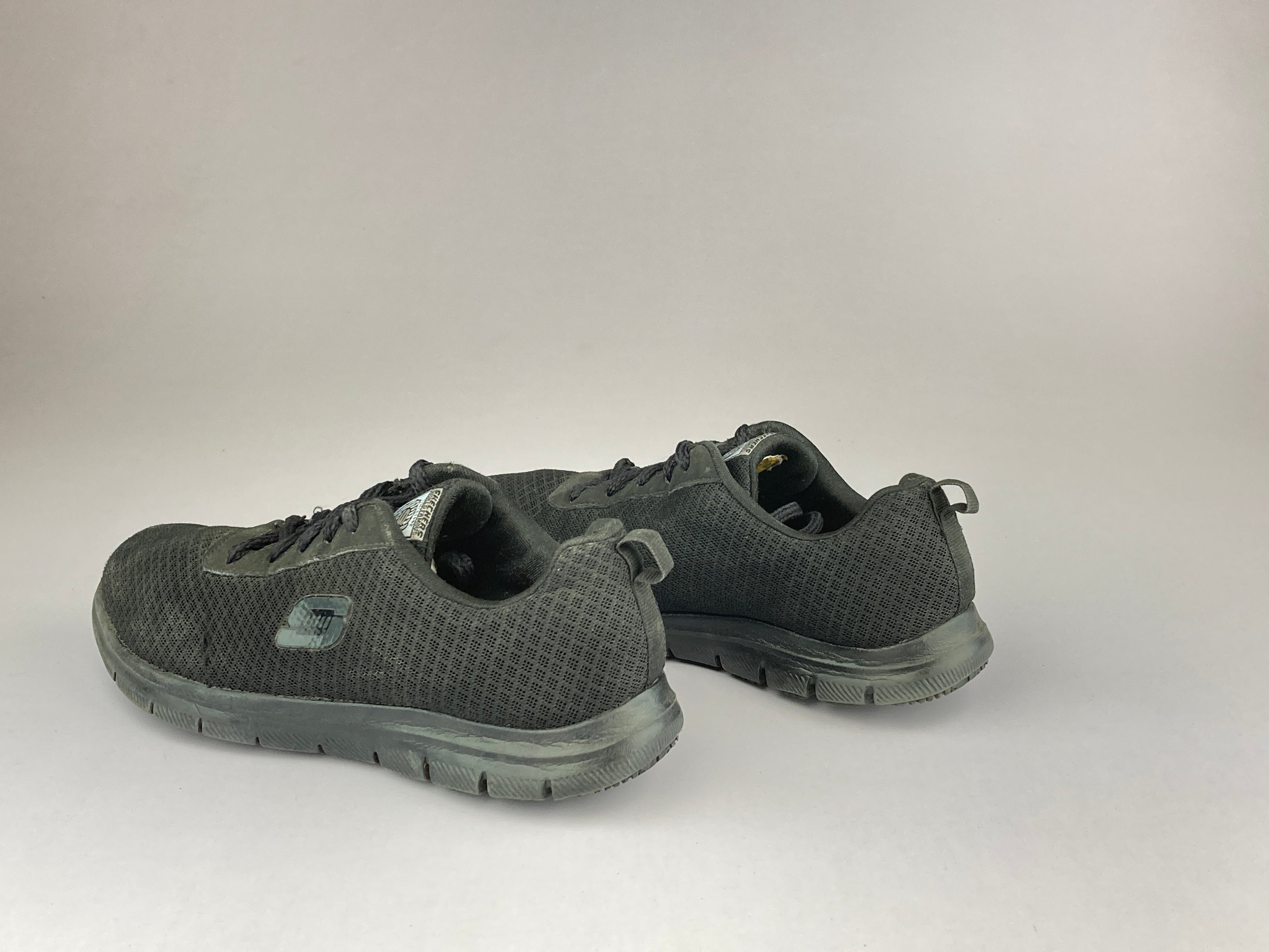 Skechers Wmns Work Bronaugh Slip 'Black' 77210-Running-Athletic Corner
