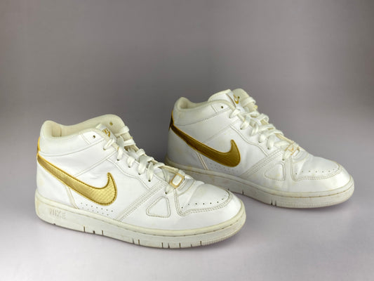 Nike Wmns Air Prize 2 Mid 'White/Metallic Gold' 555310-178