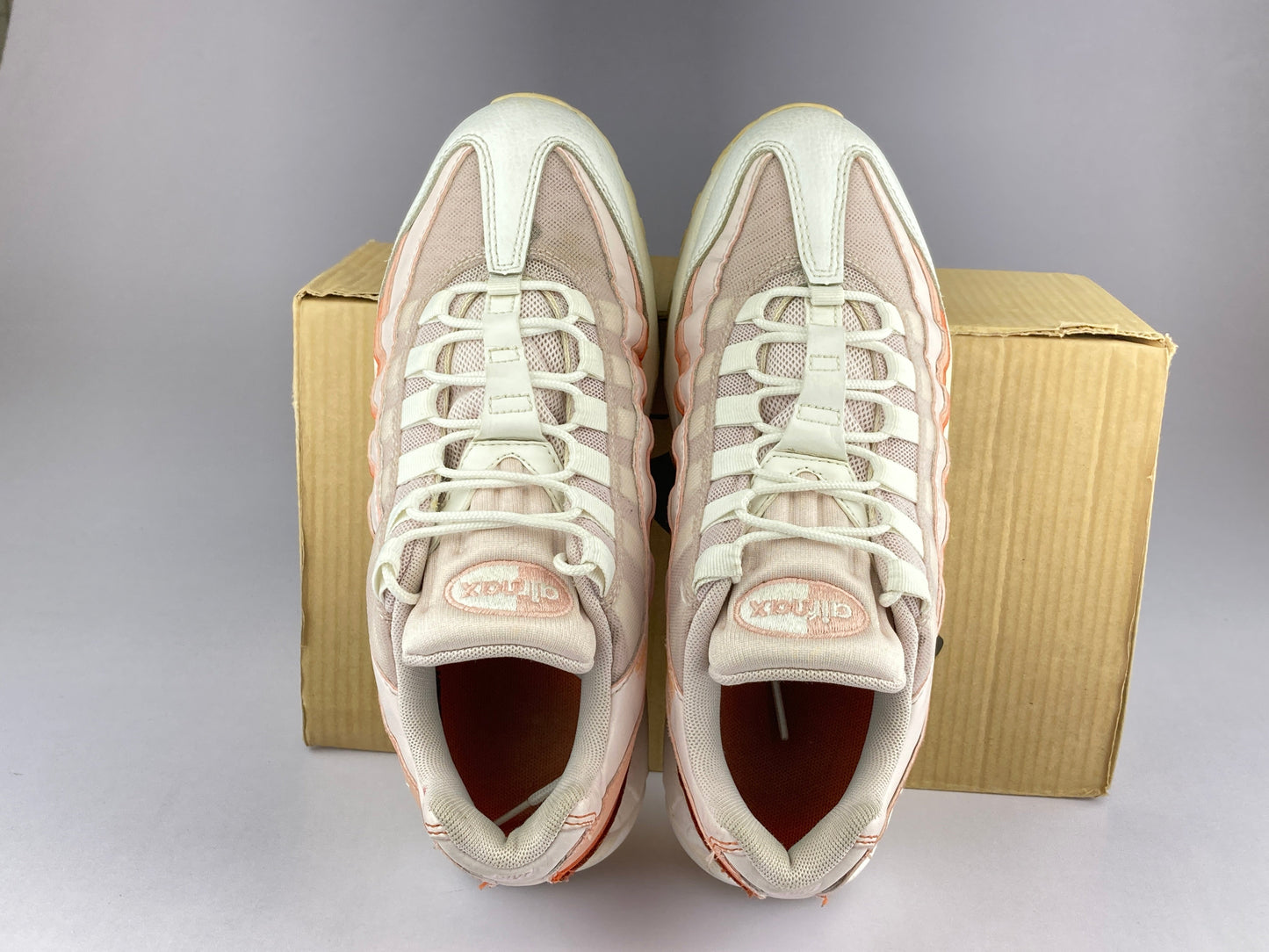 Nike Wmns Air Max 95 'Barely Rose/Coral Stardust' 307960-604-Sneakers-Athletic Corner