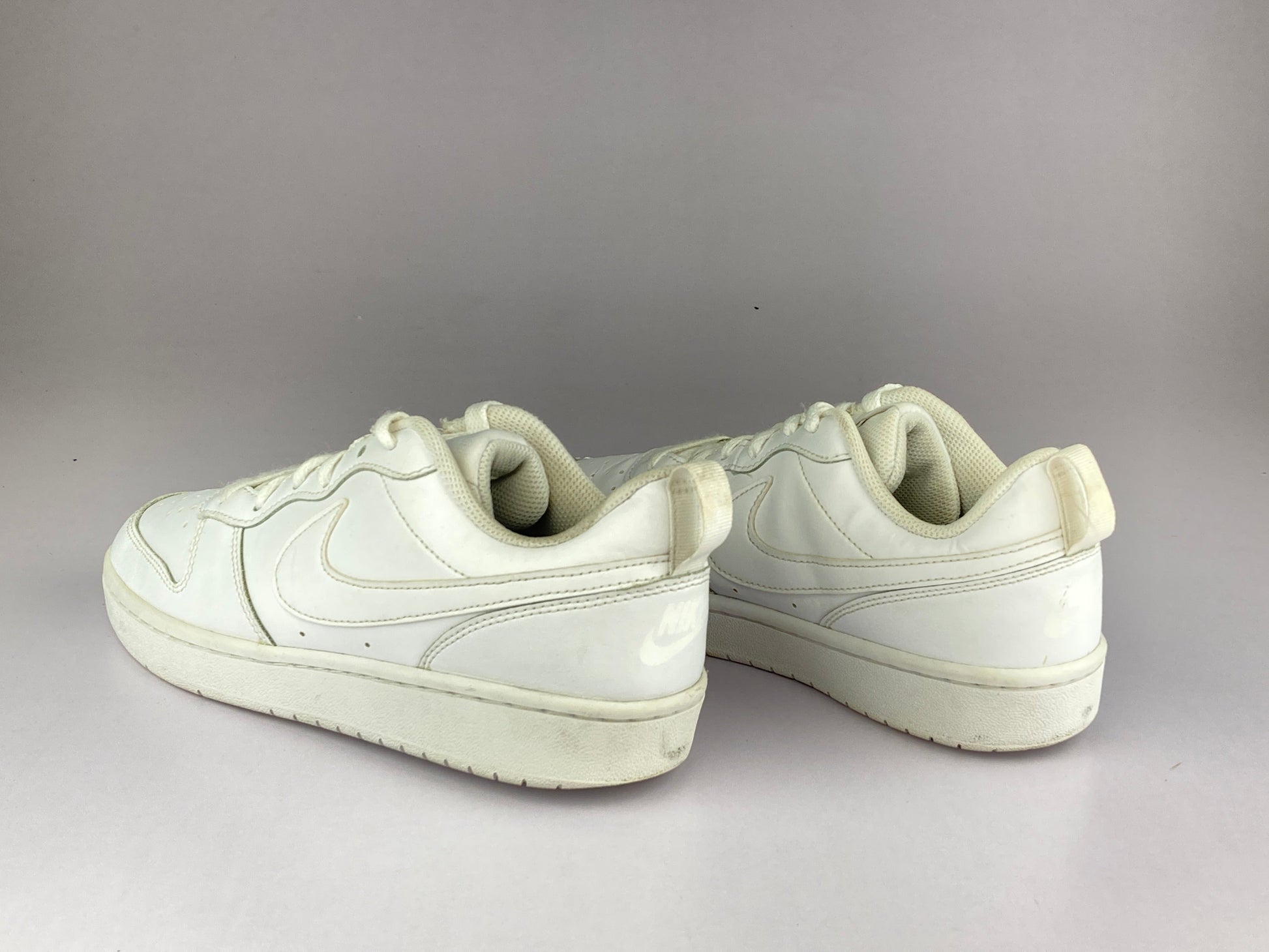 Nike Court Borough Low 2 'Triple White' BQ5448-100-Sneakers-Athletic Corner