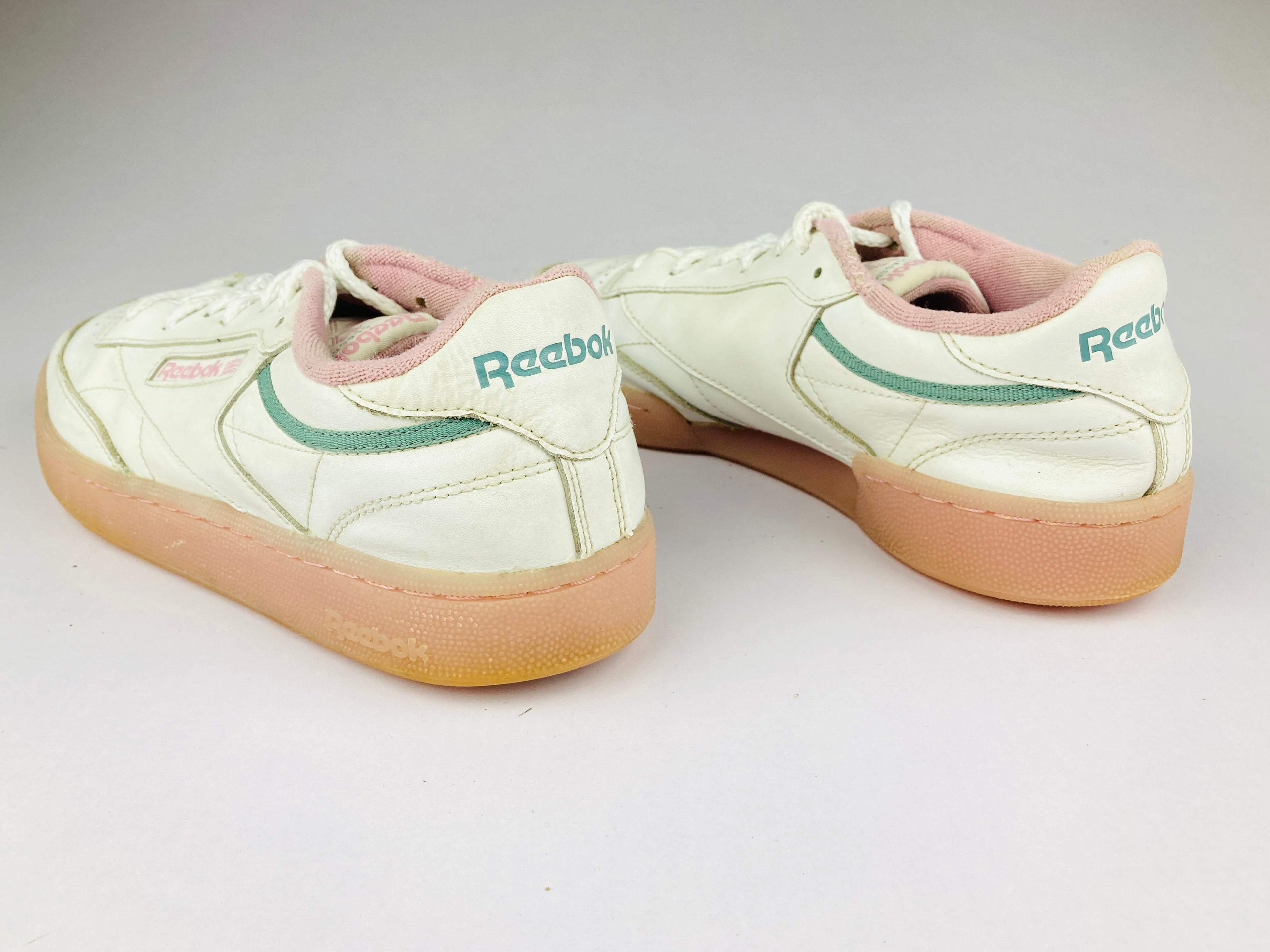 Reebok Club C 85 'Pink/Green/White' EF3493-Sneakers-Athletic Corner
