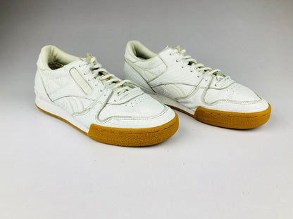 Reebok Wmns Phase I Pro EMB 'White/Brown' CN0865-Sneakers-Athletic Corner