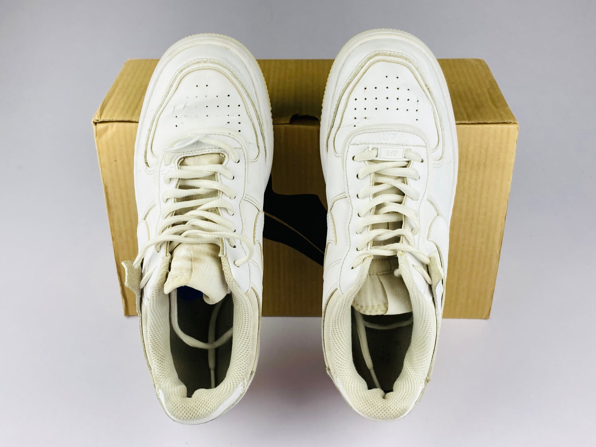 Nike Wmns Air Force 1 Shadow 'White' cl0919-100-Sneakers-Athletic Corner