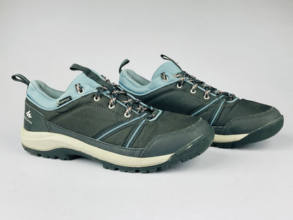 Quechua Wmns Waterproof Off-road 'Blue/Grey' 8504213-Sneakers-Athletic Corner