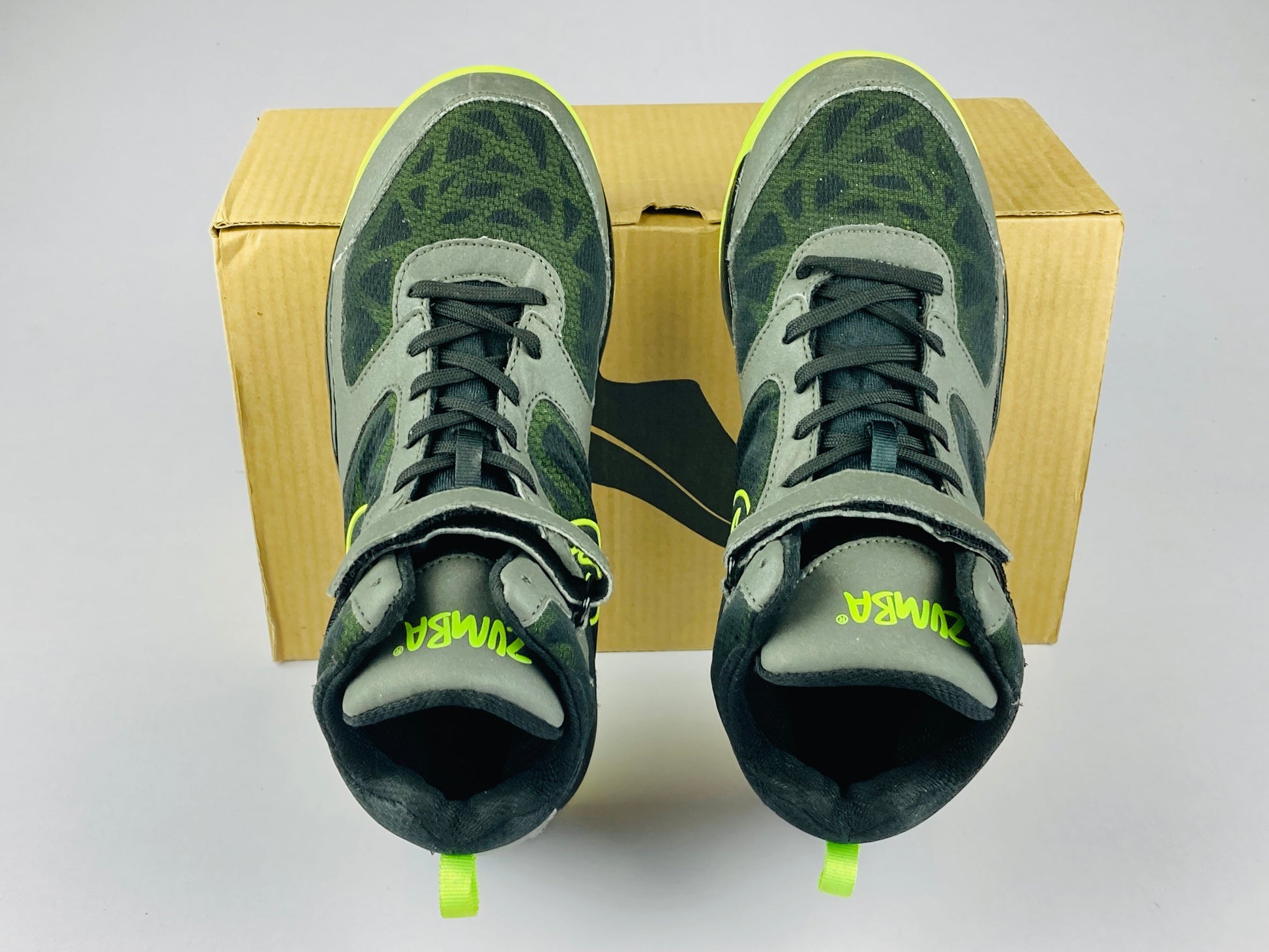 Zumba Wmns NWOT Energy Rush 'Black/Green' ZU1114-BLY-Running-Athletic Corner