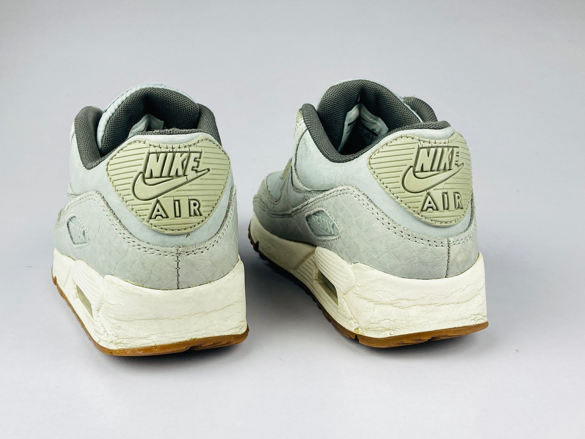Nike Wmns Air Max 90 Premium 'Grey' 443817-011-Running-Athletic Corner