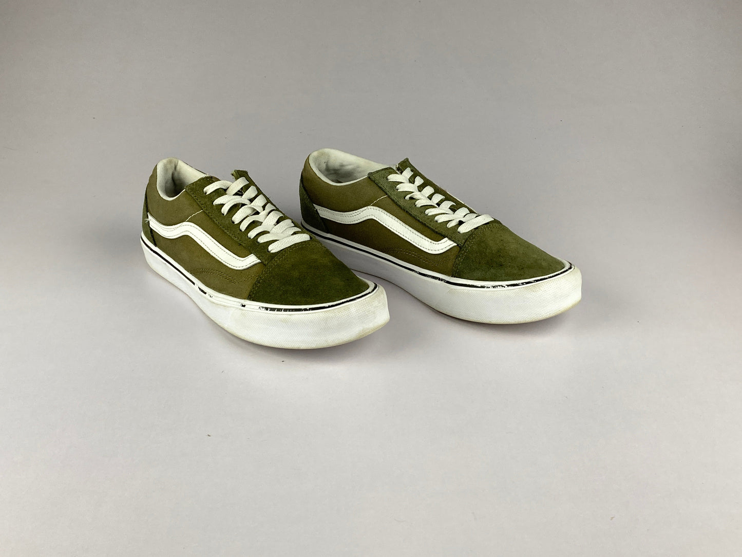 Vans Old Skool Lite UltraCush 'Olive/White' 500383-Sneakers-Athletic Corner