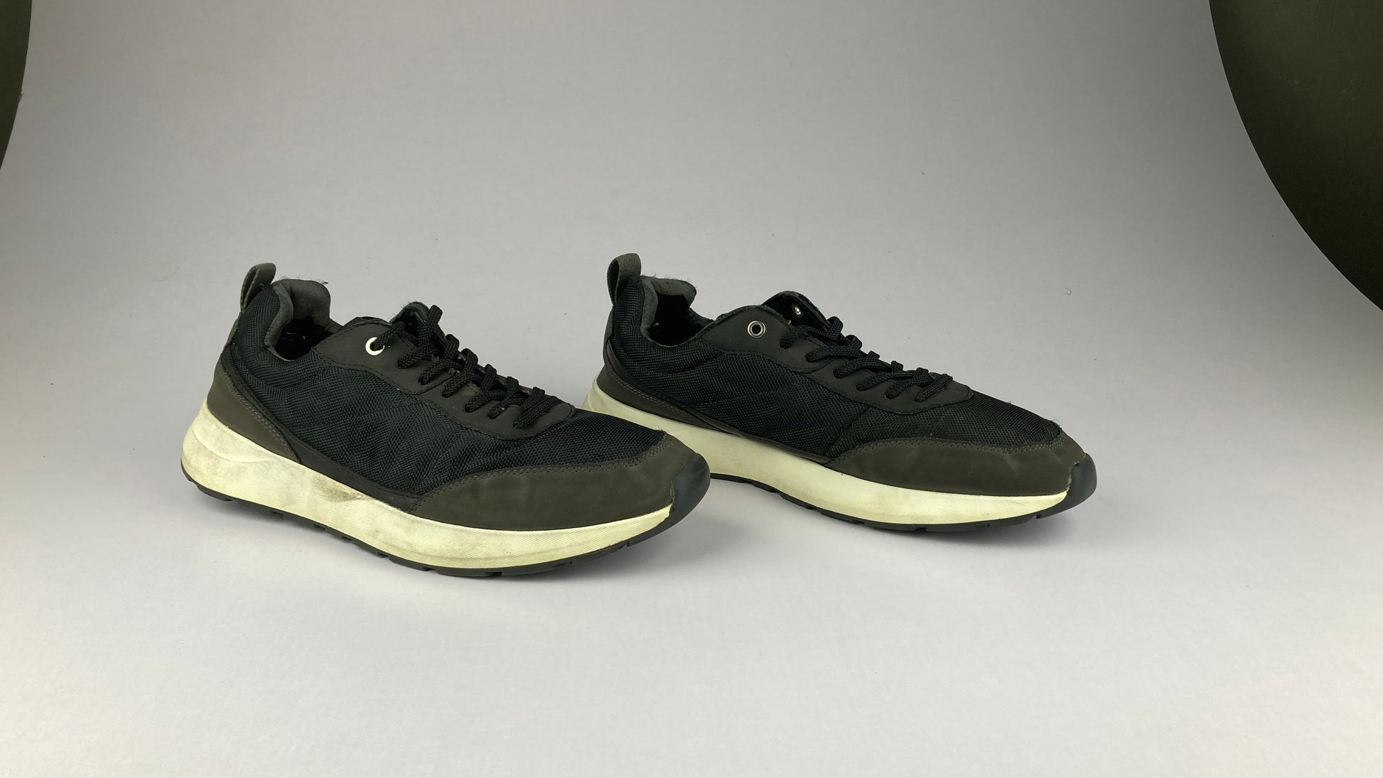 Zara Canvas Sneakers 'Grey/White'-Sneakers-Athletic Corner