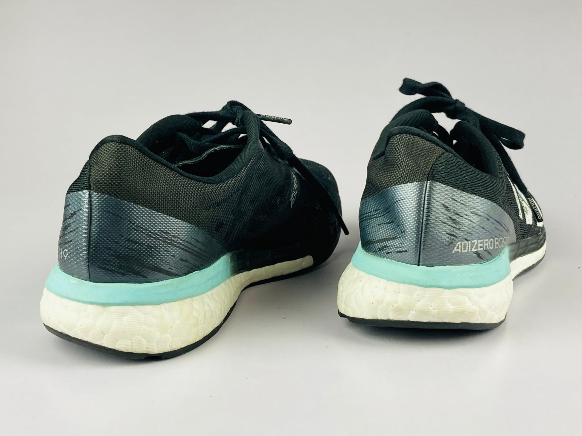 adidas Wmns Boston 9 'Core Black/Cloud White/Clear Aqua' fy0342-Running-Athletic Corner