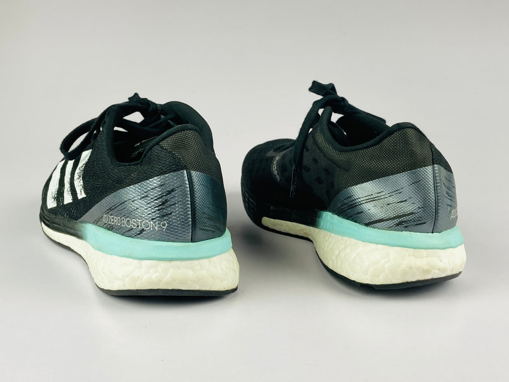 adidas Wmns Boston 9 'Core Black/Cloud White/Clear Aqua' fy0342-Running-Athletic Corner