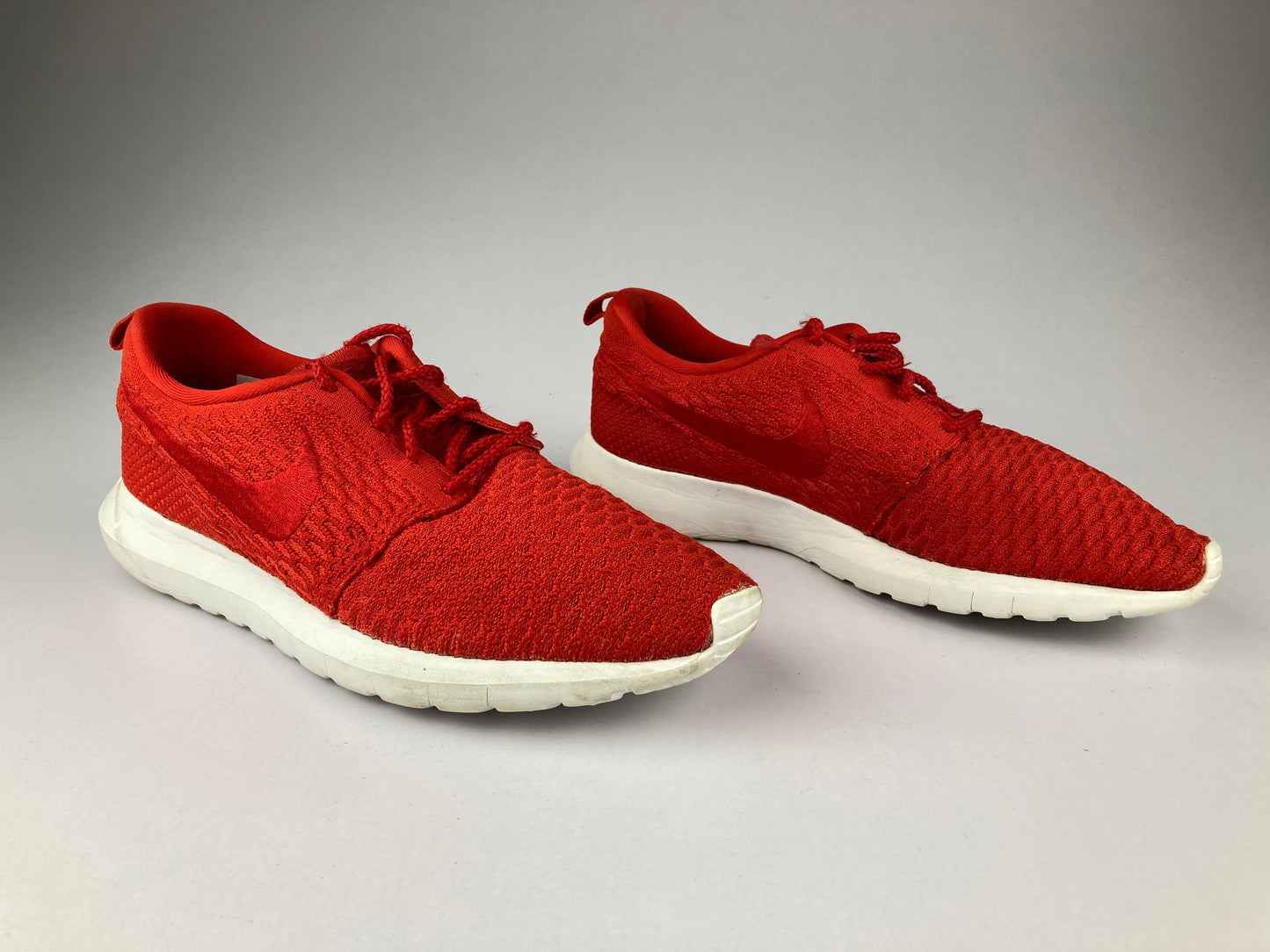 Nike Roshe NM Flyknit 'University Red/White' 677243-603-Running-Athletic Corner