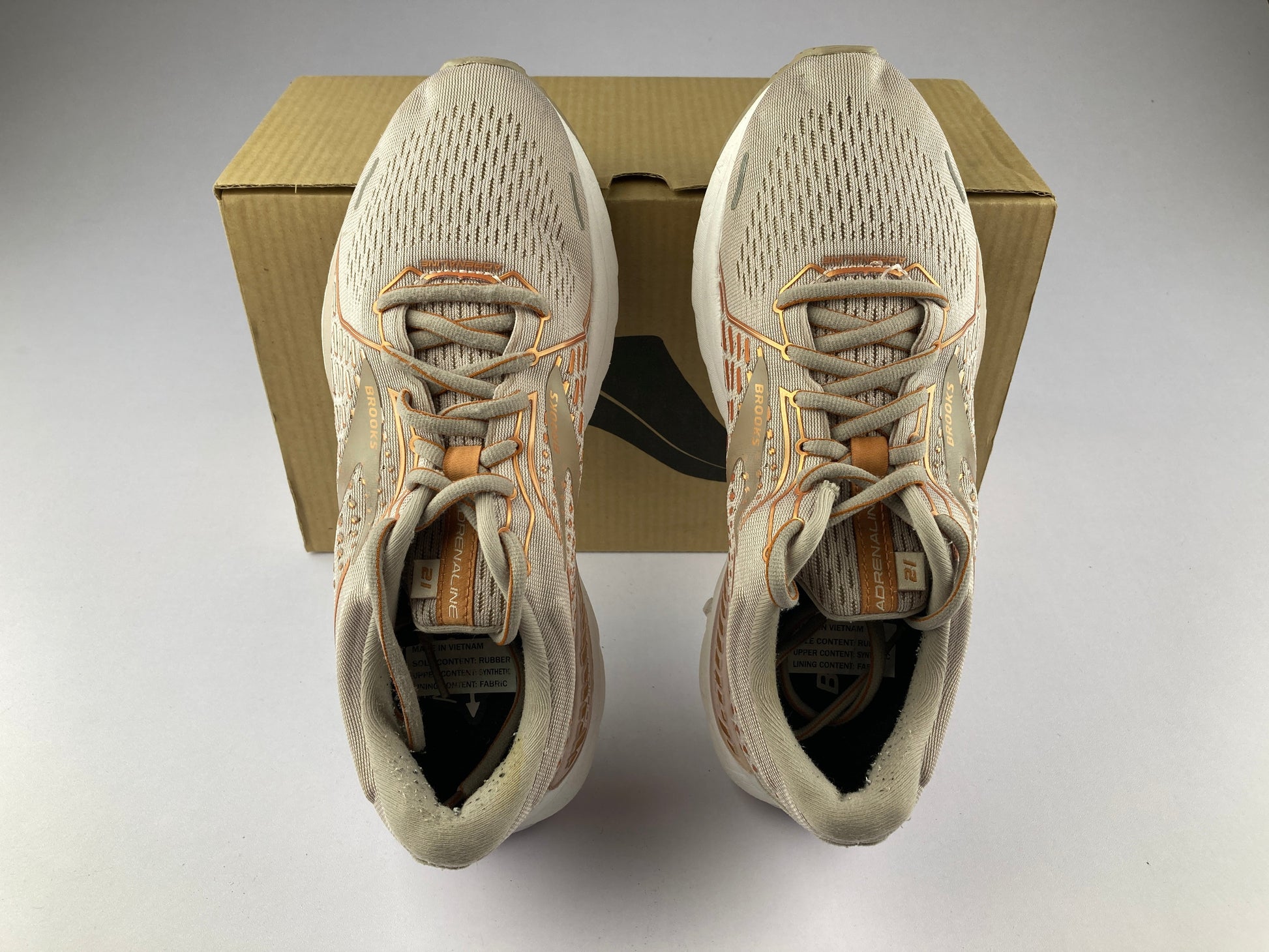 Brooks Wmns Adrenaline GTS 21 'Hushed Violet/Alloy Copper' 1203291b592-Running-Athletic Corner